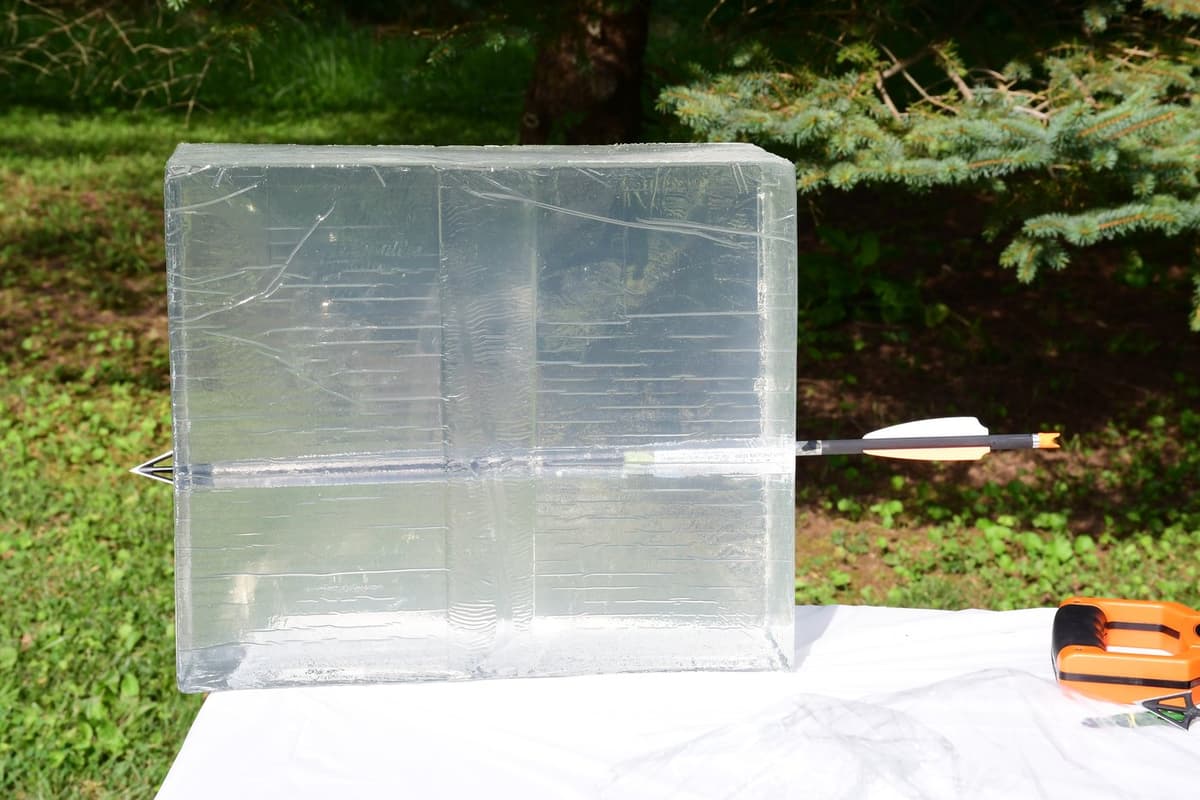 Crossbow and coyote scanning for lead contamination in animal forensics research